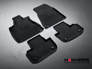 Maserati Ghibli Floor Mats - All Weather w/ edge protection - Genuine Maserati - LHD - AWD